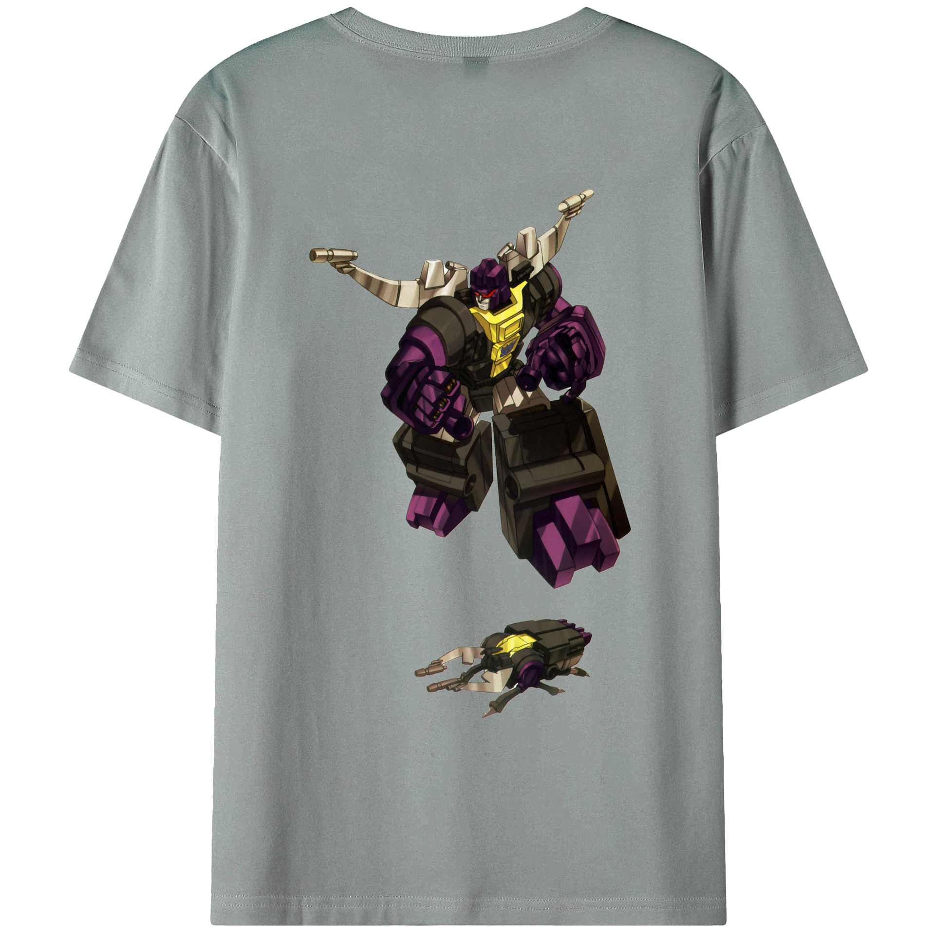 （画像用）  綿100％ メンズ半袖Tシャツ（バックプリント） 通気性